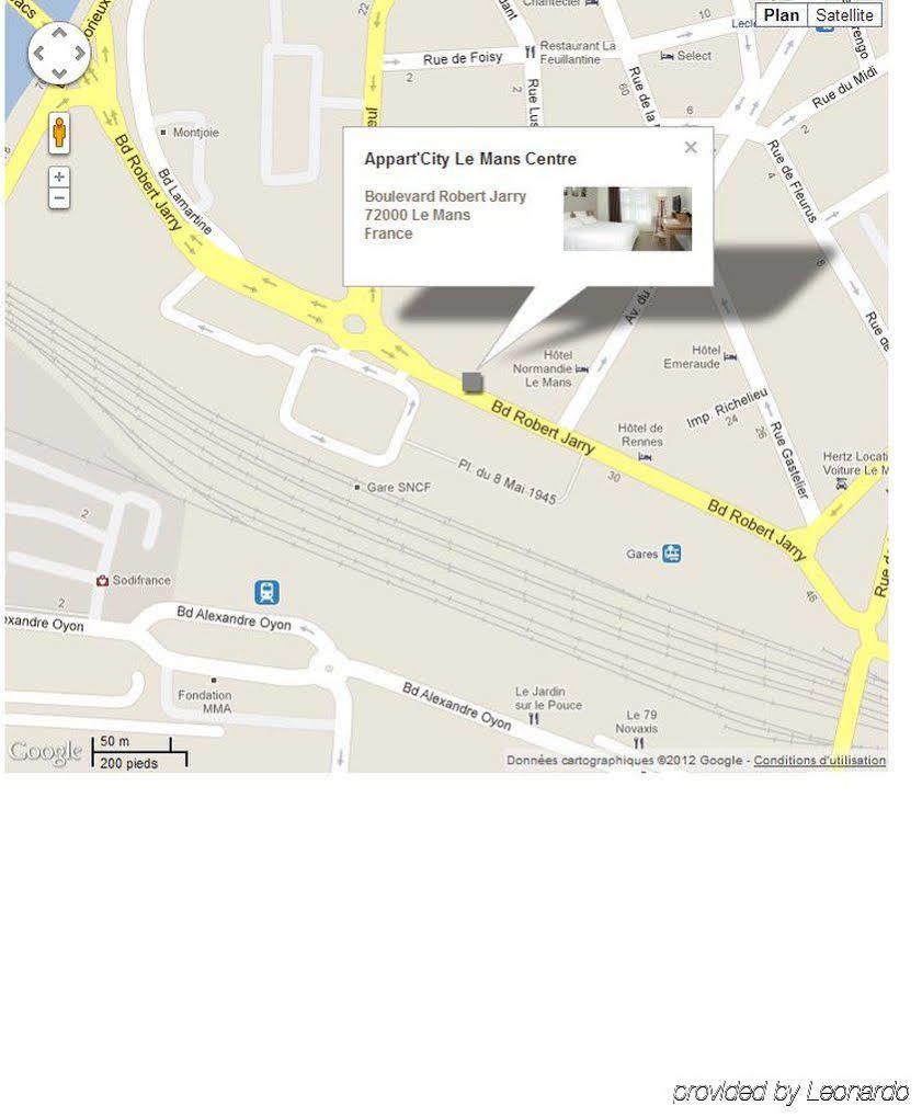 Appart'City Confort Le Mans Centre Esterno foto